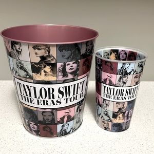Taylor Swift Eras Tour Popcorn Tin & Cup